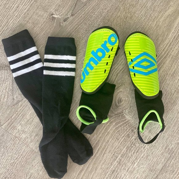 Umbro Accessories Euc Toddler Soccer Socksshin Guards Poshmark